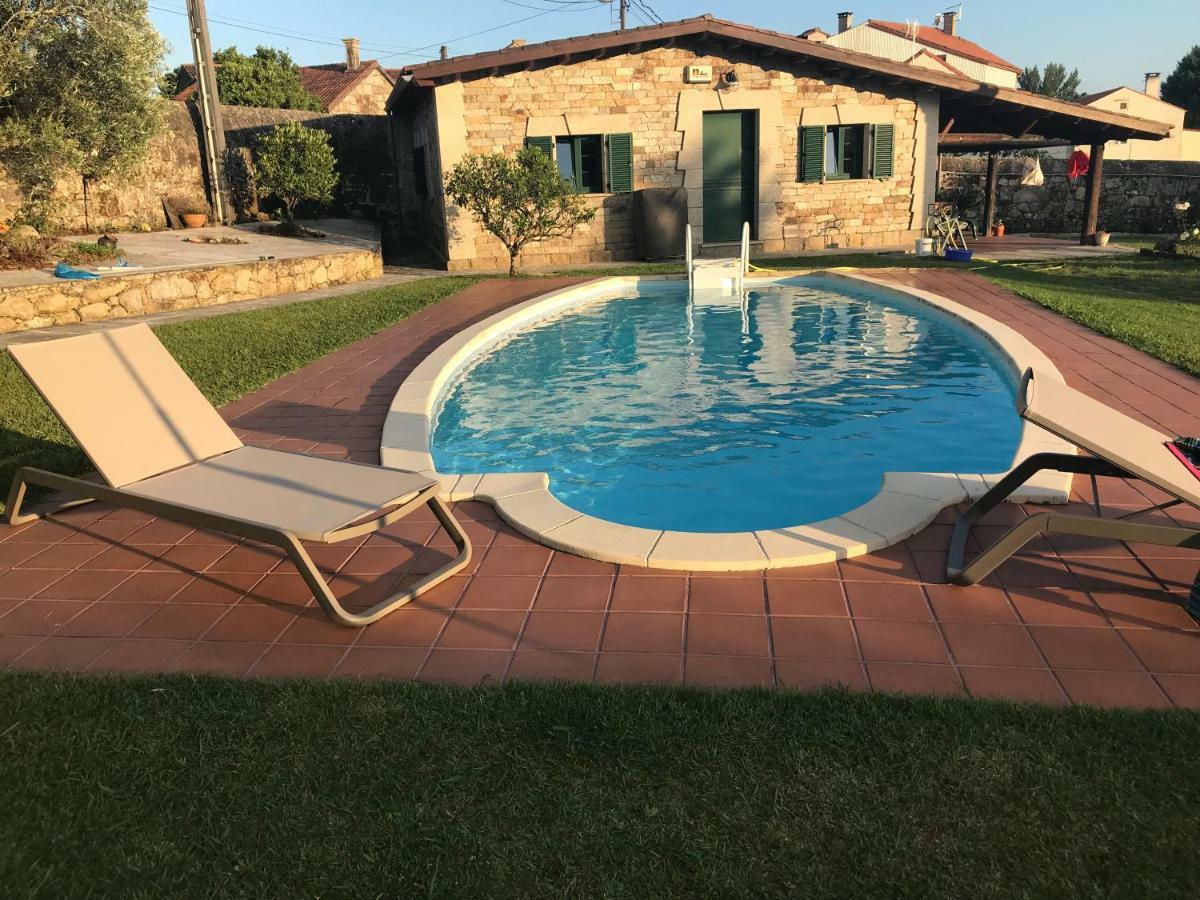 Casa Rustica Piscina, Apartadino Pobra Do Caraminal Dış mekan fotoğraf