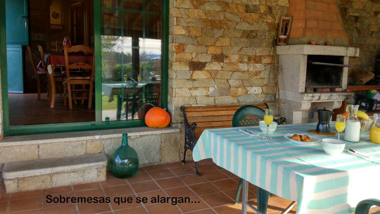 Casa Rustica Piscina, Apartadino Pobra Do Caraminal Dış mekan fotoğraf